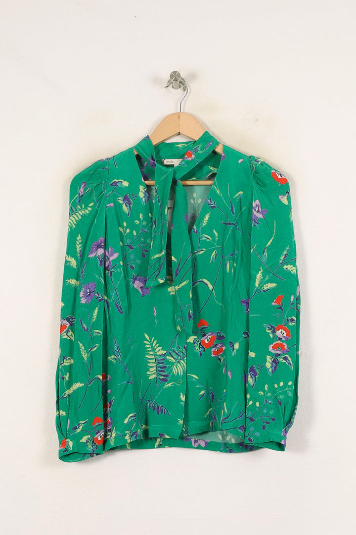 Blouse Verte - Taille S/36 de la marque Maje | PARAD66061 - Vendu par Paradigme - Image 2