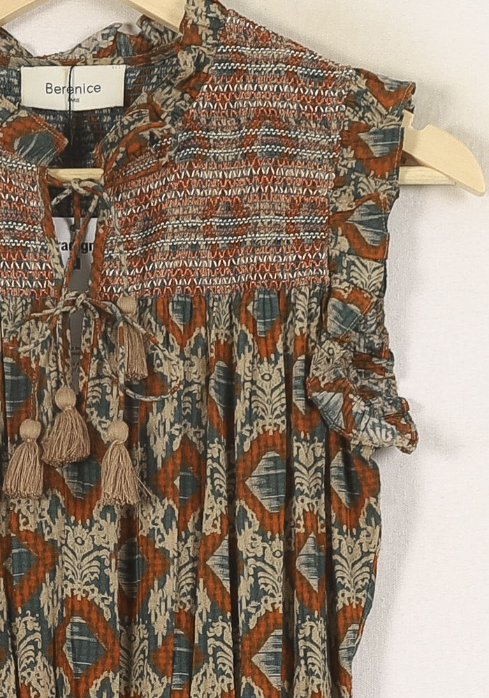 Robe Sans Manches Multicolore - Taille S/36 de la marque Bérénice | PARAD66062 - Vendu par Paradigme - Image 3