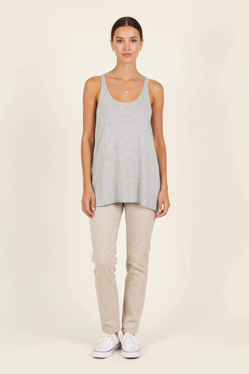 Débardeur Gris - Taille M/38 de la marque Maje | PARAD66071 - Vendu par Paradigme - Image 1