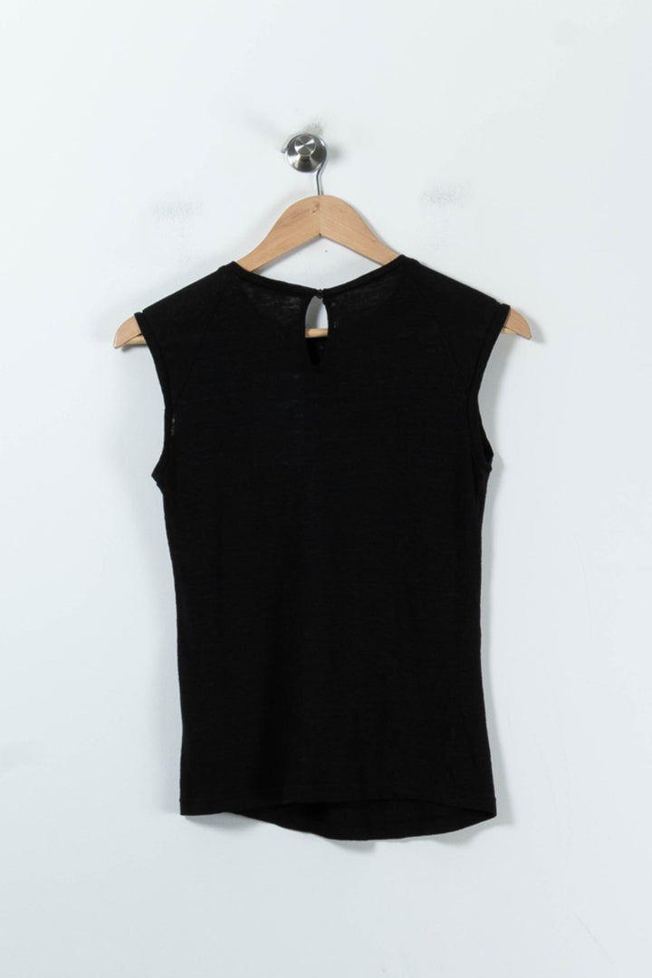 Débardeur Noir - Taille S/36 de la marque Maje | PARAD66073 - Vendu par Paradigme - Image 4