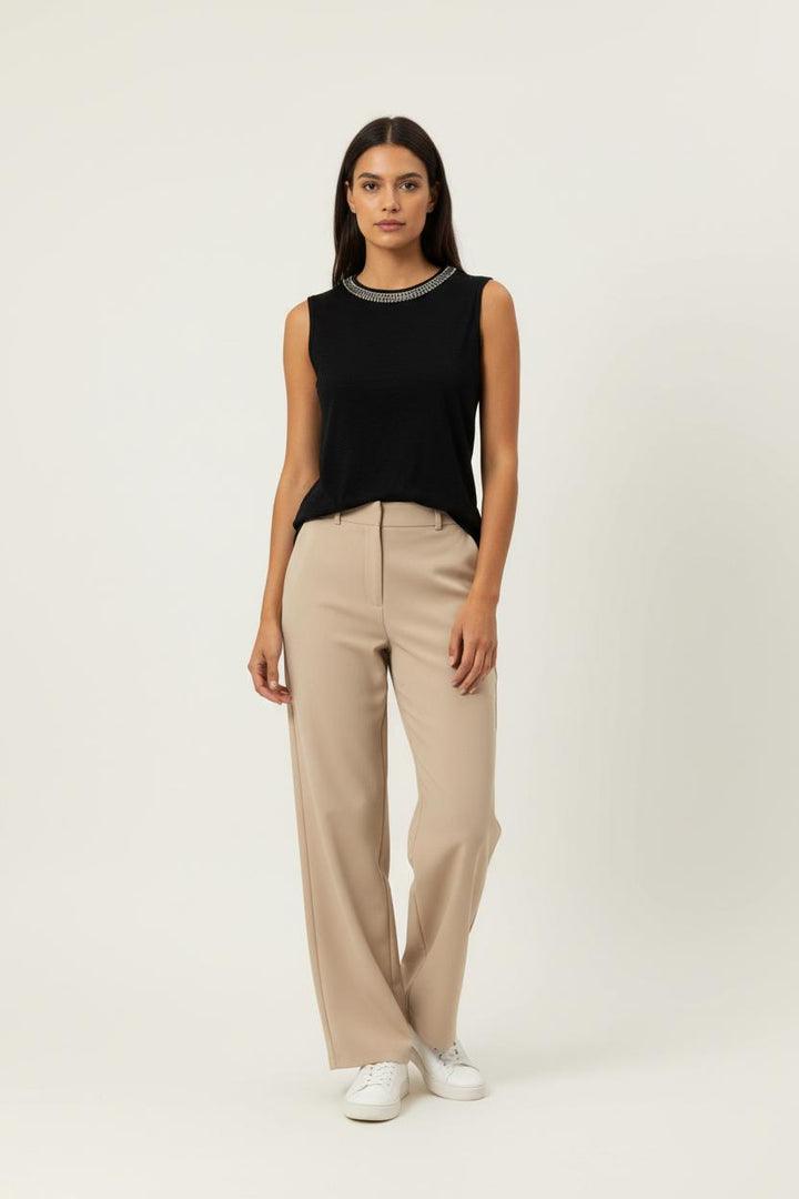 Débardeur Noir - Taille S/36 de la marque Maje | PARAD66073 - Vendu par Paradigme - Image 1