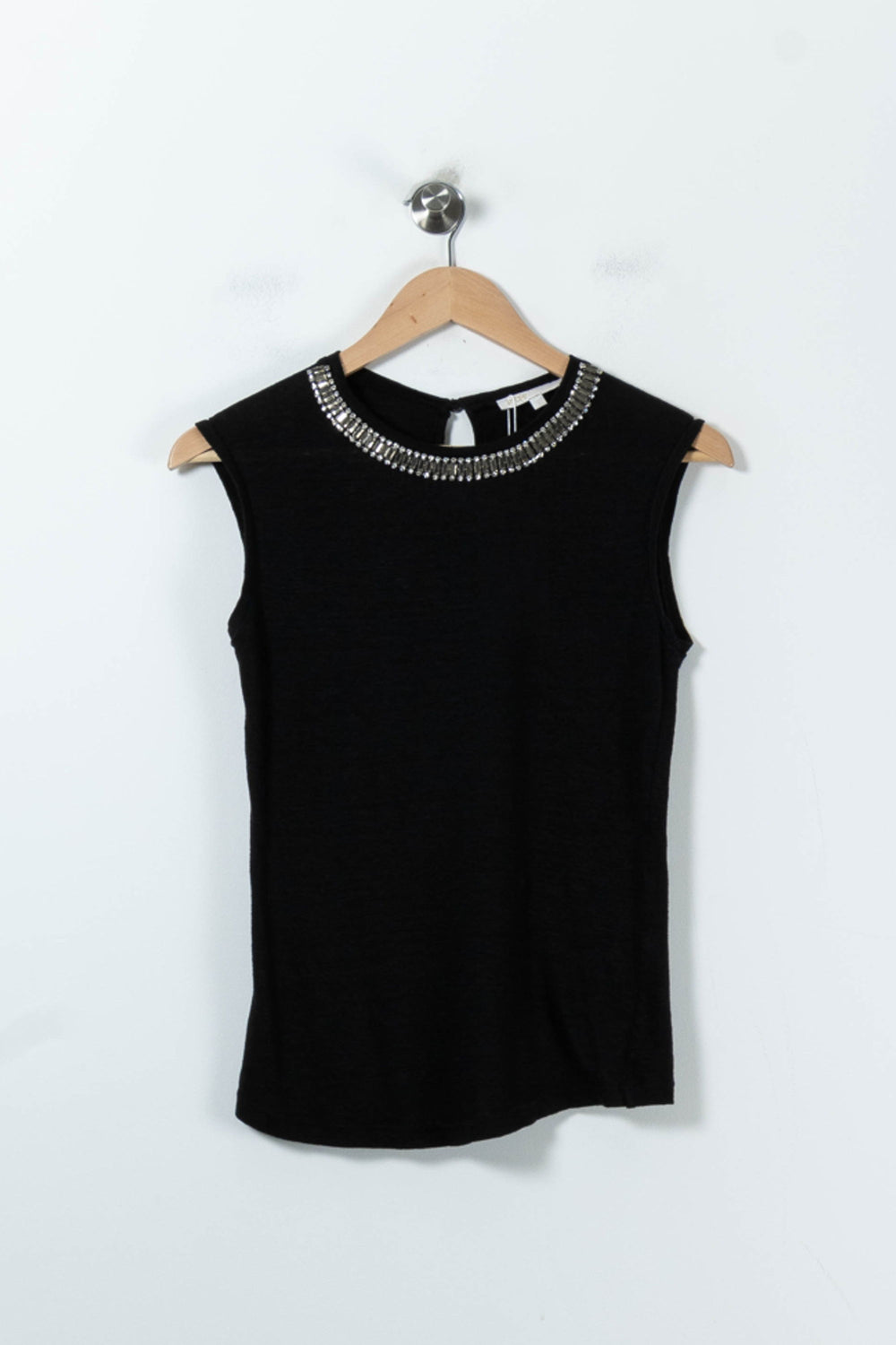 Débardeur Noir - Taille S/36 de la marque Maje | PARAD66073 - Vendu par Paradigme - Image 2