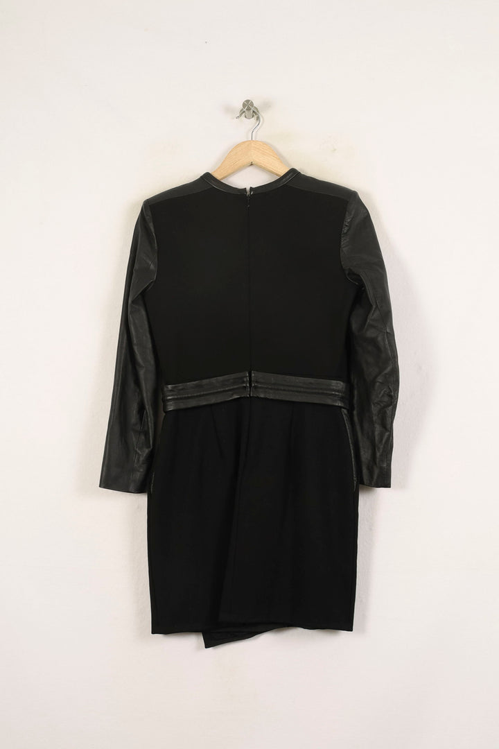 Robe Midi Noire - Taille M/38 de la marque The Kooples | PARAD66077 - Vendu par Paradigme - Image 4