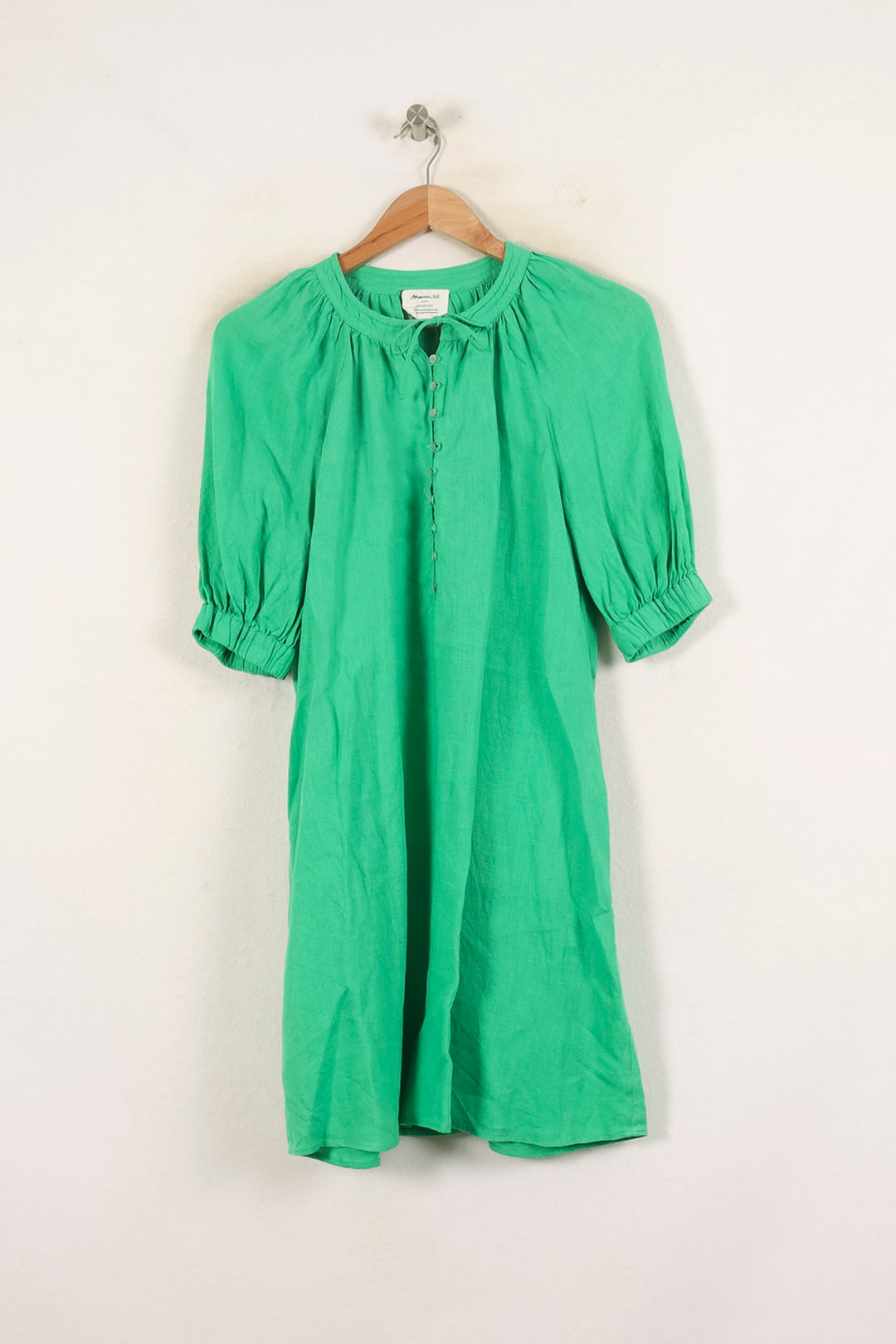 Robe Midi Verte - Taille S/36 de la marque Maison 123 | PARAD66078 - Vendu par Paradigme - Image 2