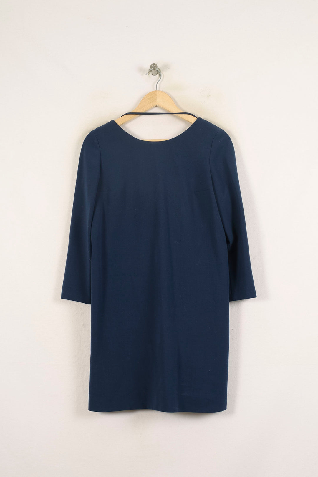 Robe Droite Bleue - Taille S/36 de la marque ba&sh | PARAD66081 - Vendu par Paradigme - Image 4