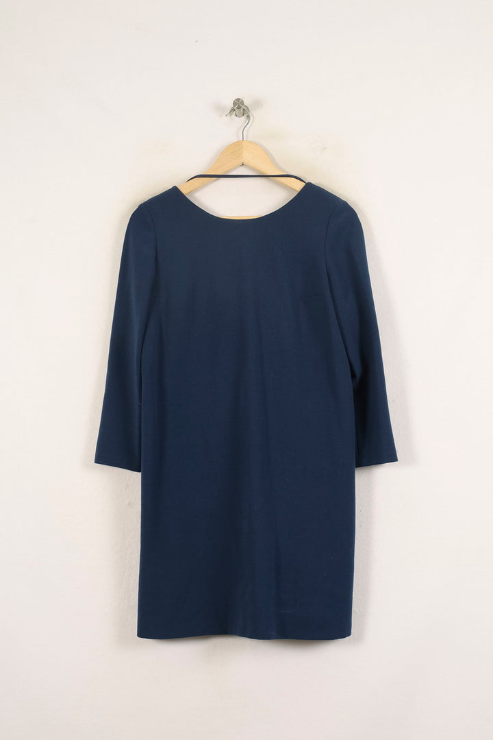 Robe Droite Bleue - Taille S/36 de la marque ba&sh | PARAD66081 - Vendu par Paradigme - Image 4