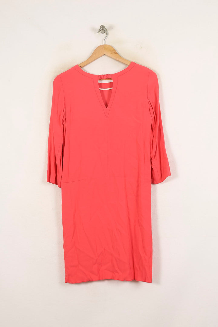 Robe Midi Rose - Taille S/36 de la marque Sandro | PARAD66083 - Vendu par Paradigme - Image 4