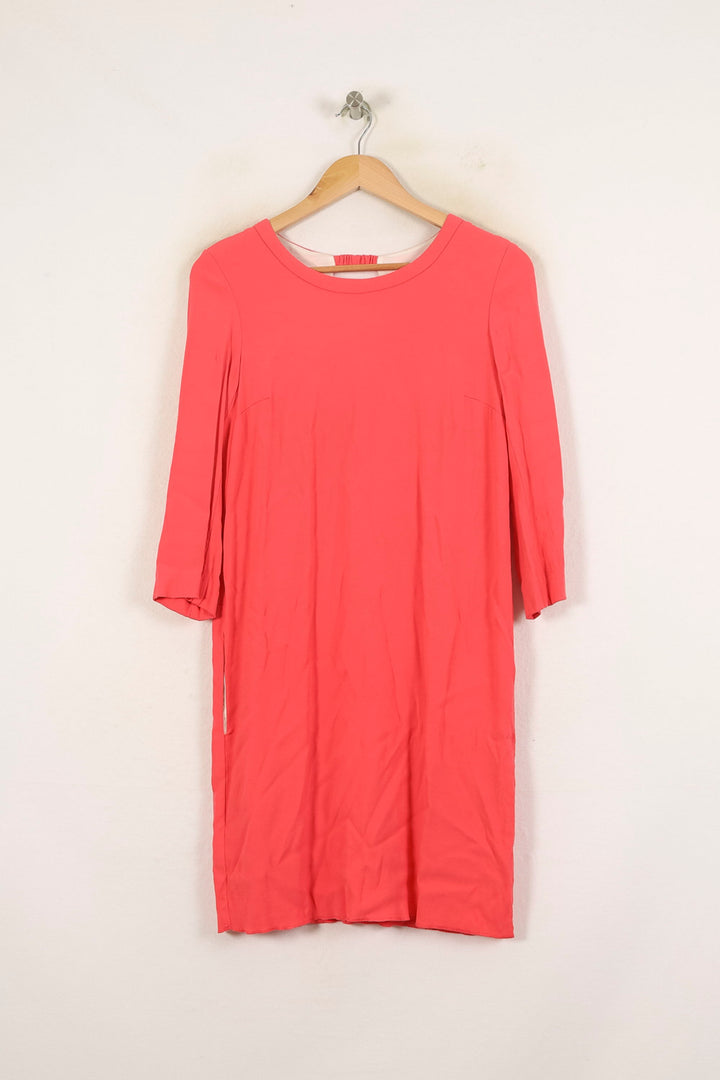 Robe Midi Rose - Taille S/36 de la marque Sandro | PARAD66083 - Vendu par Paradigme - Image 2