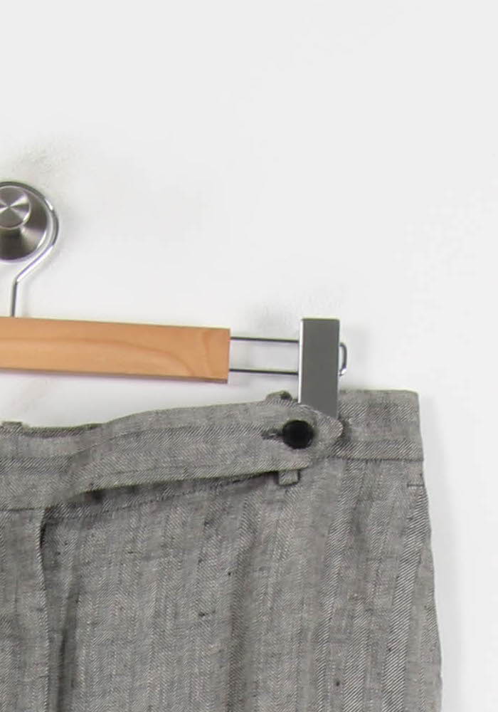 Pantalon Gris - Taille XXL/44 de la marque Max Mara | PARAD66085 - Vendu par Paradigme - Image 3
