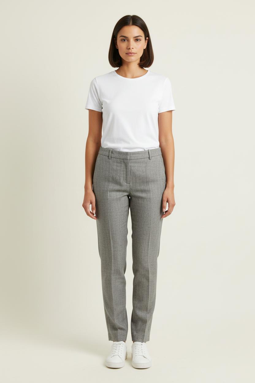 Pantalon Gris - Taille XXL/44 de la marque Max Mara | PARAD66085 - Vendu par Paradigme - Image 1