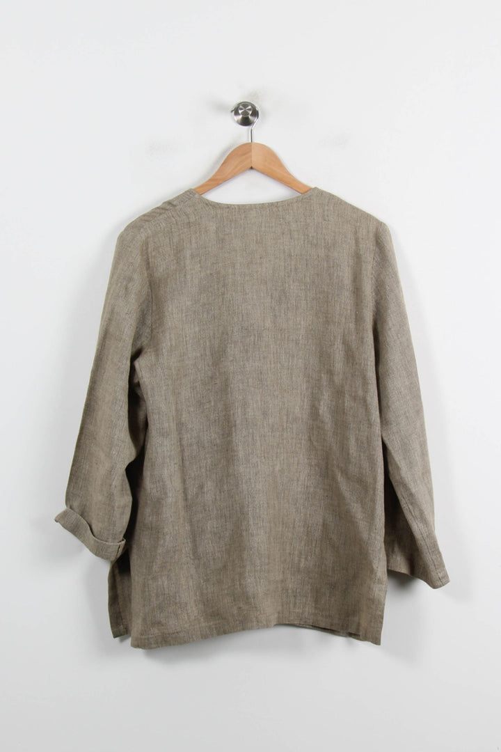 Veste Grise - Taille L/40 de la marque Sud express | PARAD66092 - Vendu par Paradigme - Image 4