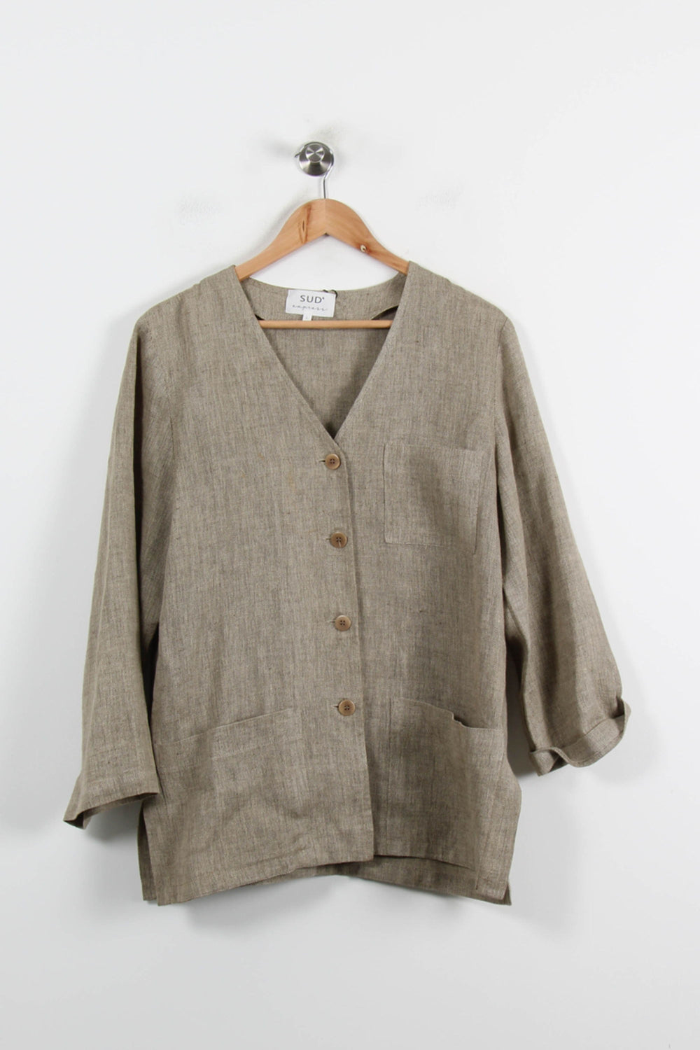 Veste Grise - Taille L/40 de la marque Sud express | PARAD66092 - Vendu par Paradigme - Image 2