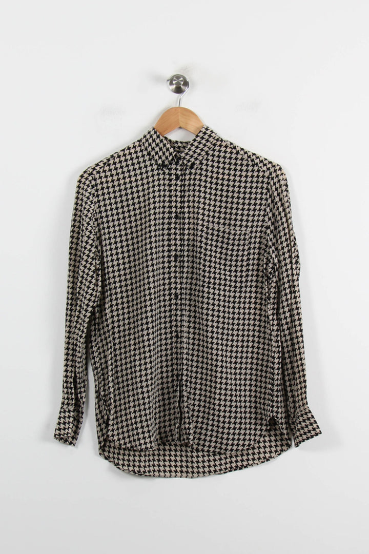Chemise Noire et Blanche - Taille S/36 de la marque Pablo | PARAD66095 - Vendu par Paradigme - Image 2