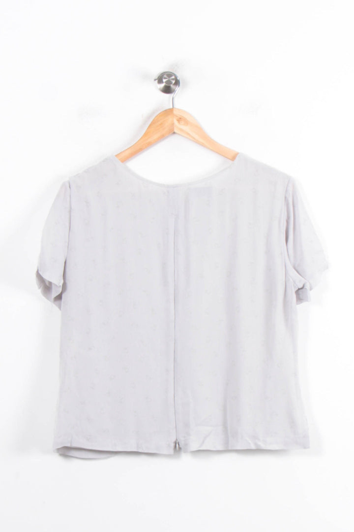 Blouse Grise - Taille XL/42 de la marque Maison 123 | PARAD66114 - Vendu par Paradigme - Image 4