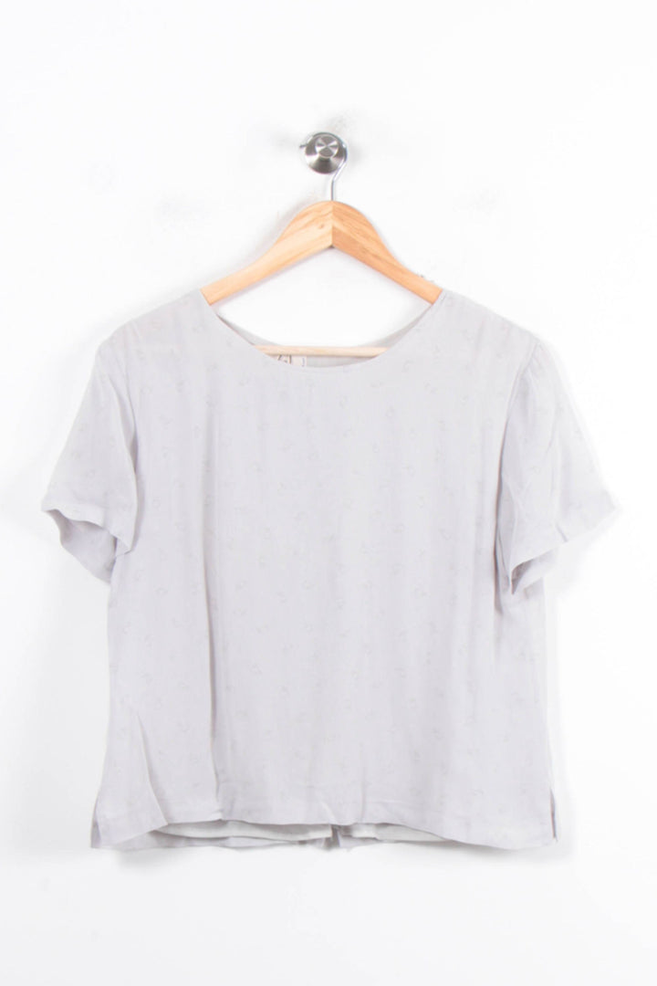 Blouse Grise - Taille XL/42 de la marque Maison 123 | PARAD66114 - Vendu par Paradigme - Image 2