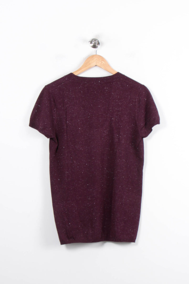 T-shirt Violet - Taille L/40 de la marque ZAPA | PARAD66125 - Vendu par Paradigme - Image 4