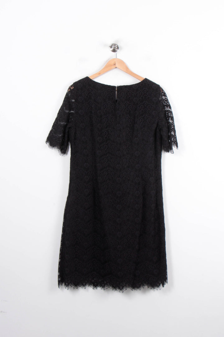 Robe En Dentelle Noire - Taille XXL/44 de la marque Caroll | PARAD66127 - Vendu par Paradigme - Image 4