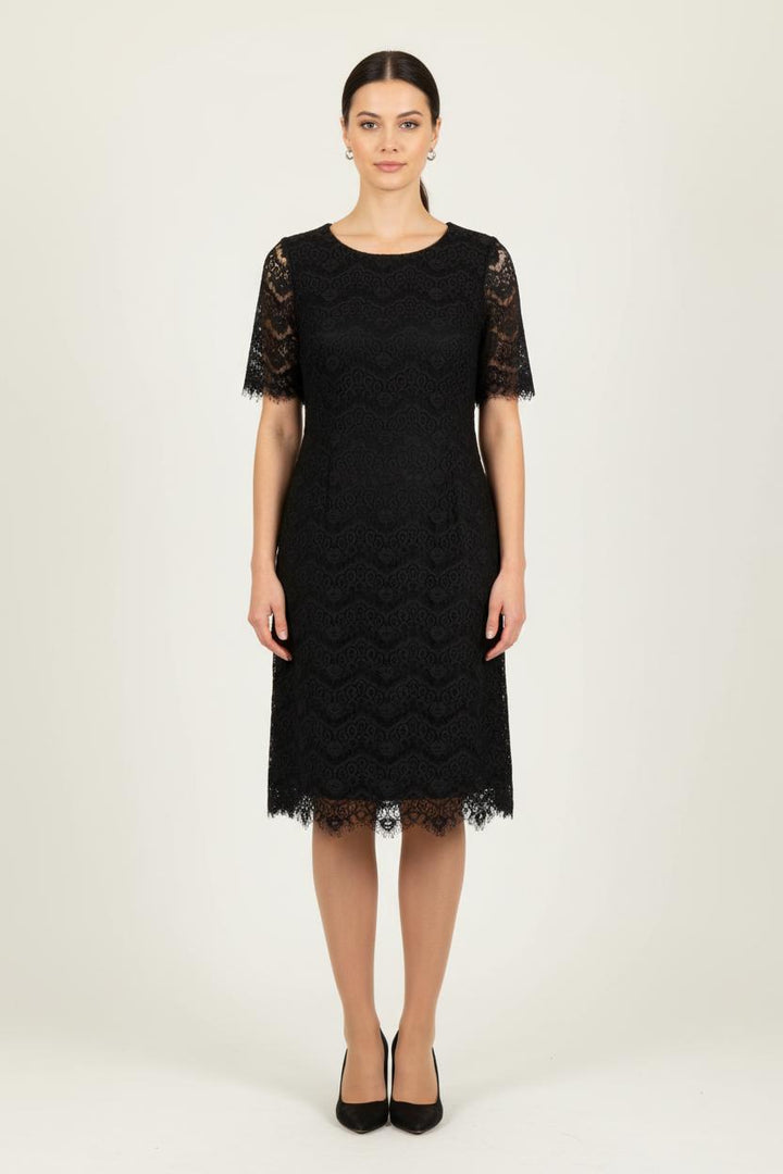Robe En Dentelle Noire - Taille XXL/44 de la marque Caroll | PARAD66127 - Vendu par Paradigme - Image 1