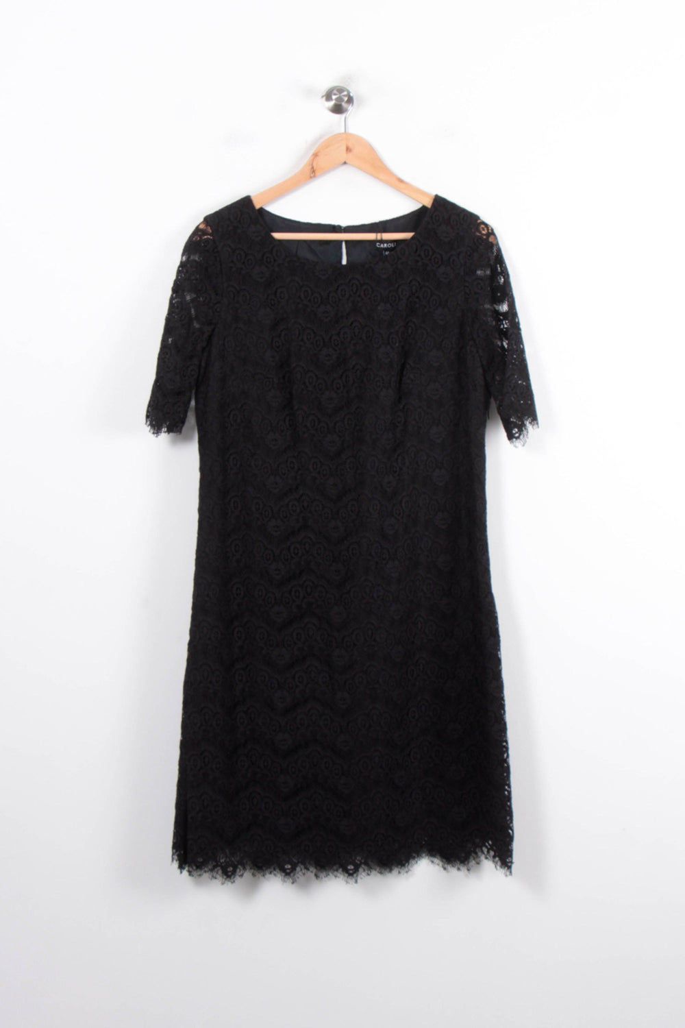 Robe En Dentelle Noire - Taille XXL/44 de la marque Caroll | PARAD66127 - Vendu par Paradigme - Image 2
