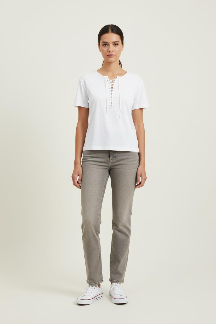 Tee-shirt Blanc - Taille XS/34 de la marque Sézane | PARAD66146 - Vendu par Paradigme - Image 1