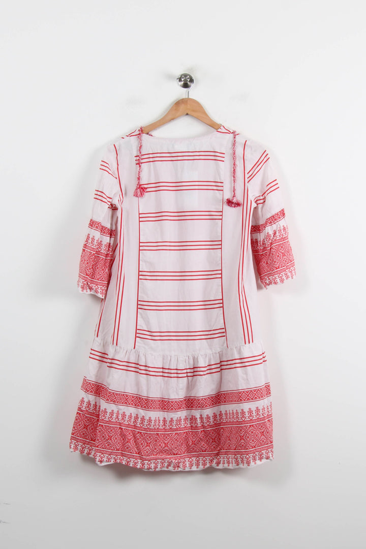 Robe Blanches et Rouges - Taille L/40 de la marque Weekend Max Mara | PARAD66150 - Vendu par Paradigme - Image 4