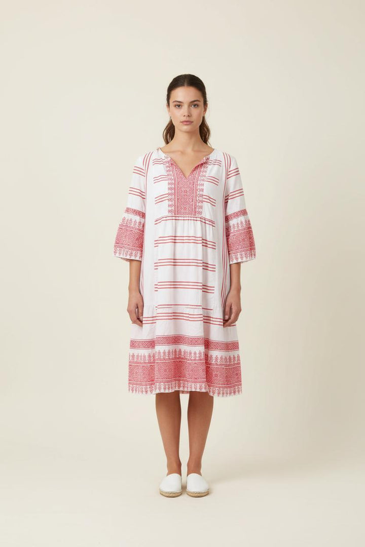 Robe Blanches et Rouges - Taille L/40 de la marque Weekend Max Mara | PARAD66150 - Vendu par Paradigme - Image 1
