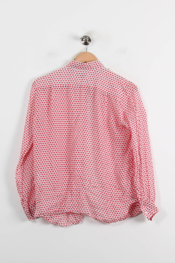 Chemise Blanche et Rouge - Taille L/40 de la marque Weekend Max Mara | PARAD66151 - Vendu par Paradigme - Image 4