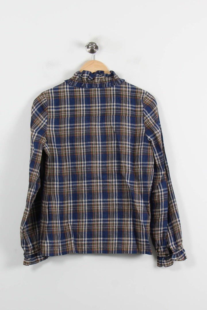 Chemise Bleue et Blanche - Taille XS/34 de la marque Sézane | PARAD66157 - Vendu par Paradigme - Image 4
