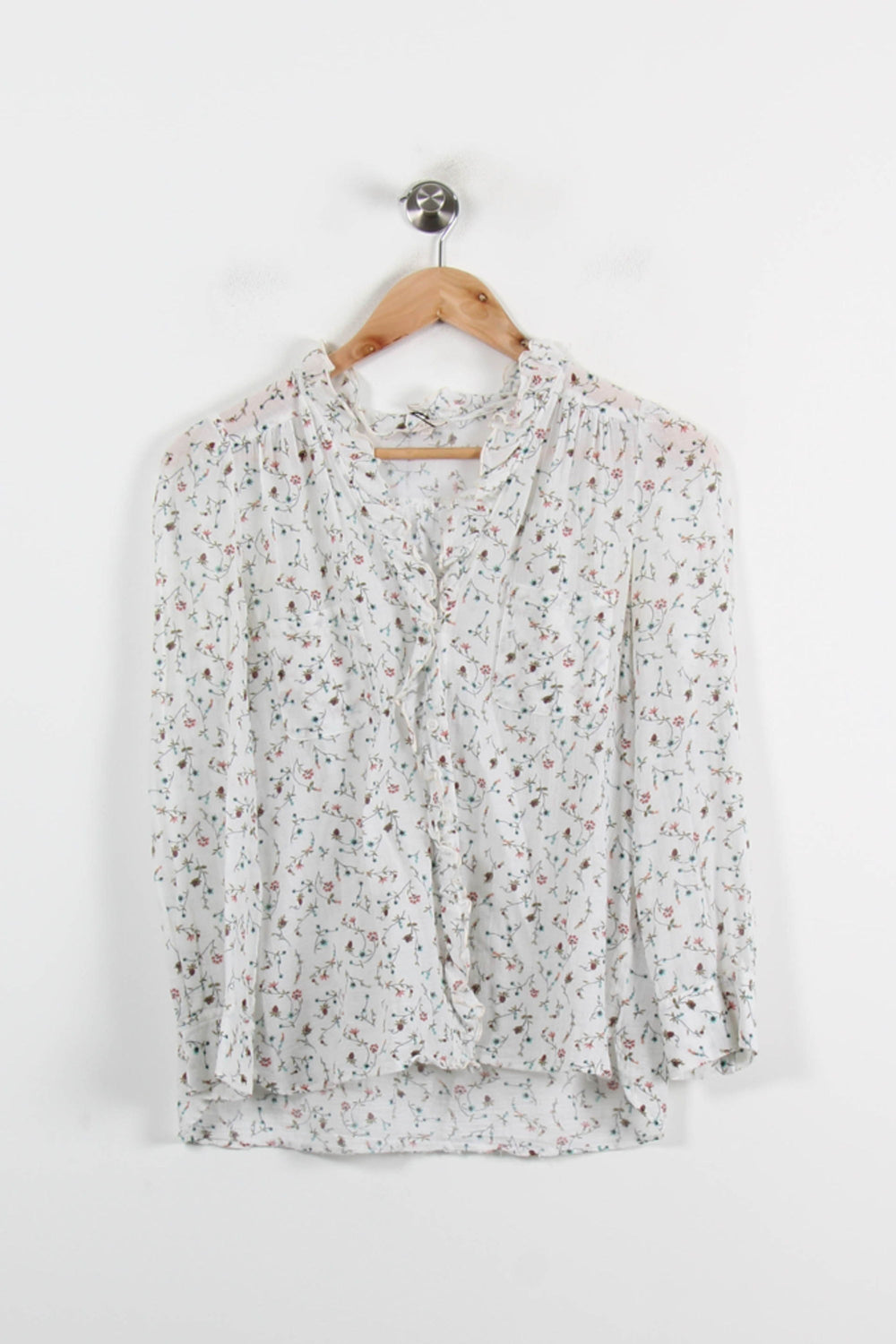 Blouse Blanche et Multicolore - Taille M/38 de la marque Pablo | PARAD66164 - Vendu par Paradigme - Image 2
