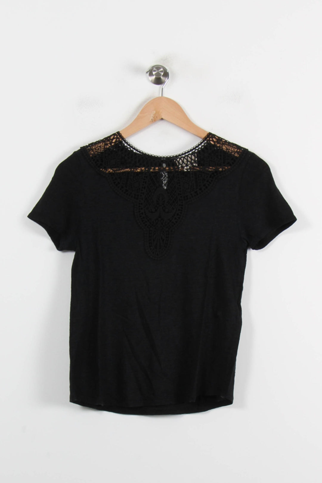 Tee-shirt Noir - Taille XS/34 de la marque Sézane | PARAD66165 - Vendu par Paradigme - Image 2