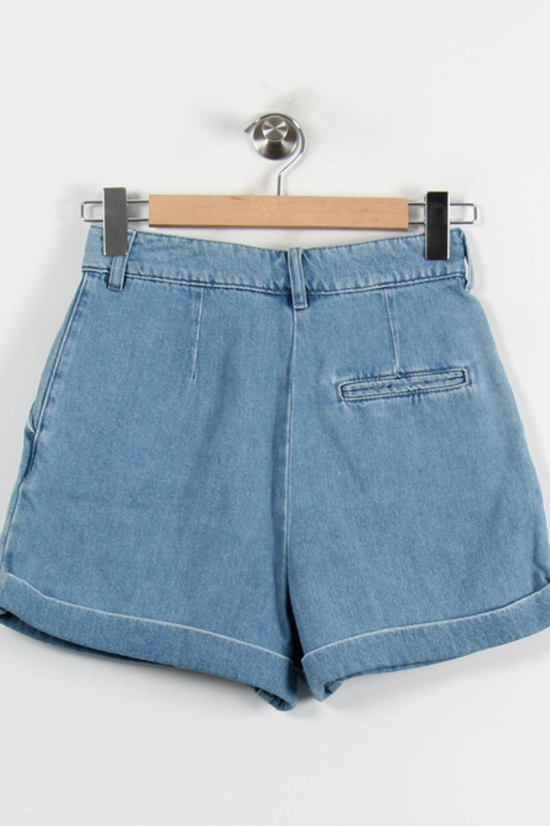 Short en Jean Bleu - Taille XS/34 de la marque Sézane | PARAD66168 - Vendu par Paradigme - Image 4