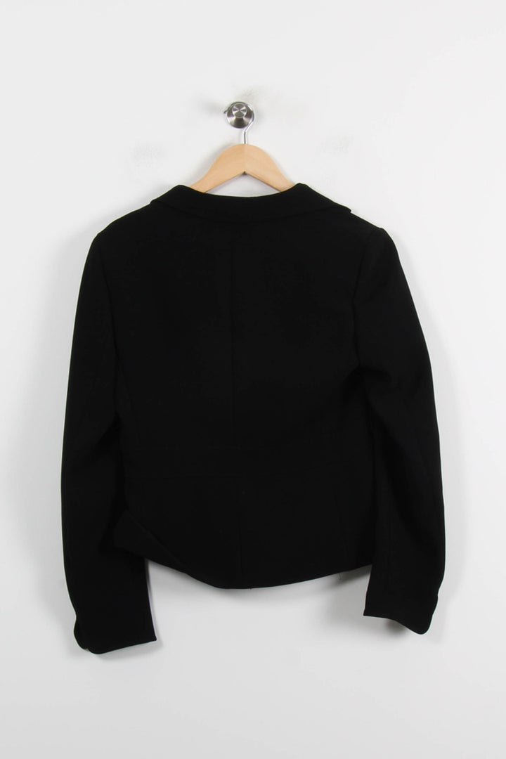 Veste Noire - Taille M/38 de la marque Max Mara | PARAD66172 - Vendu par Paradigme - Image 4