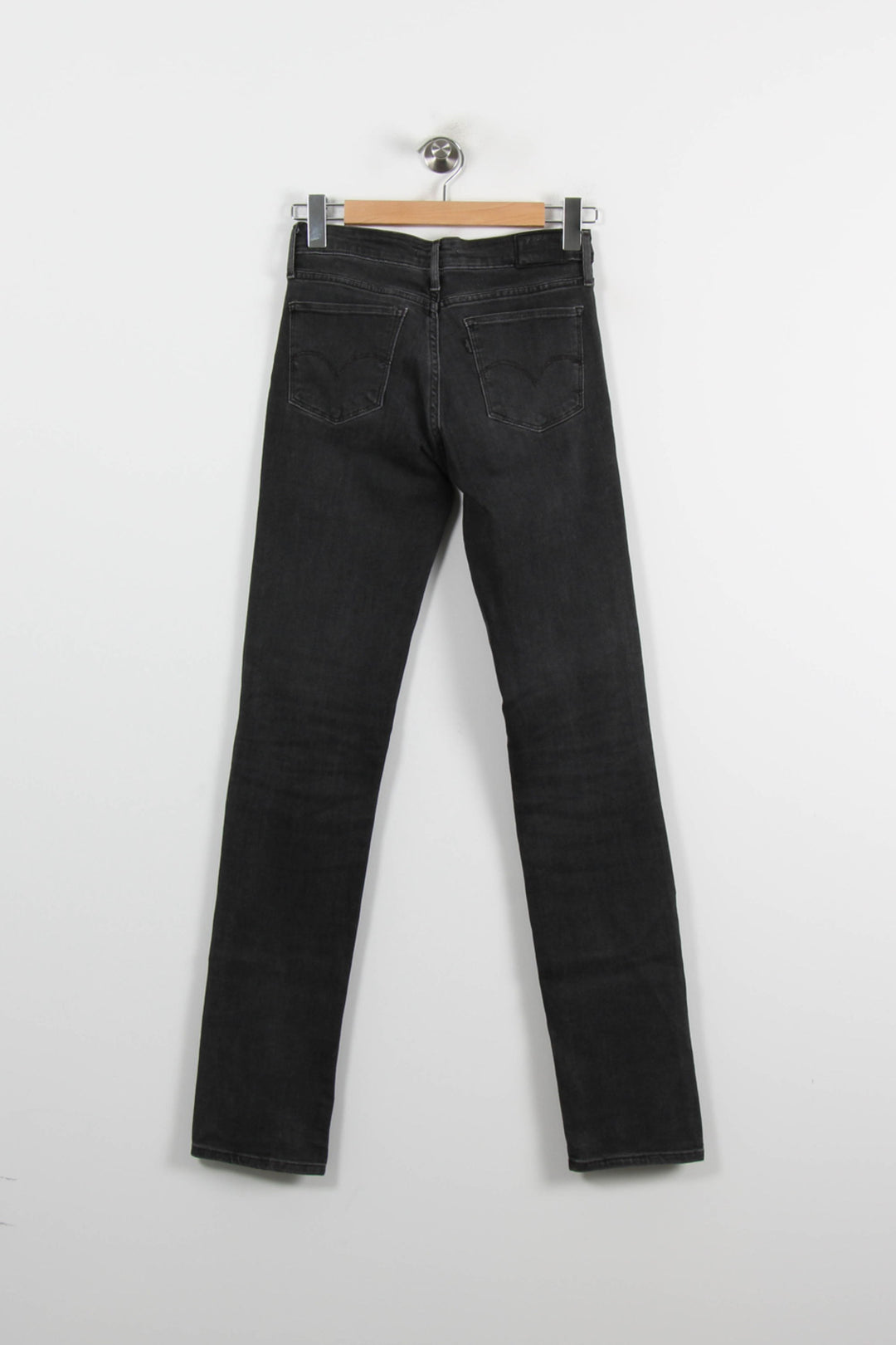 Jean Slim Gris - Taille S/36 de la marque Levi's | PARAD66176 - Vendu par Paradigme - Image 4