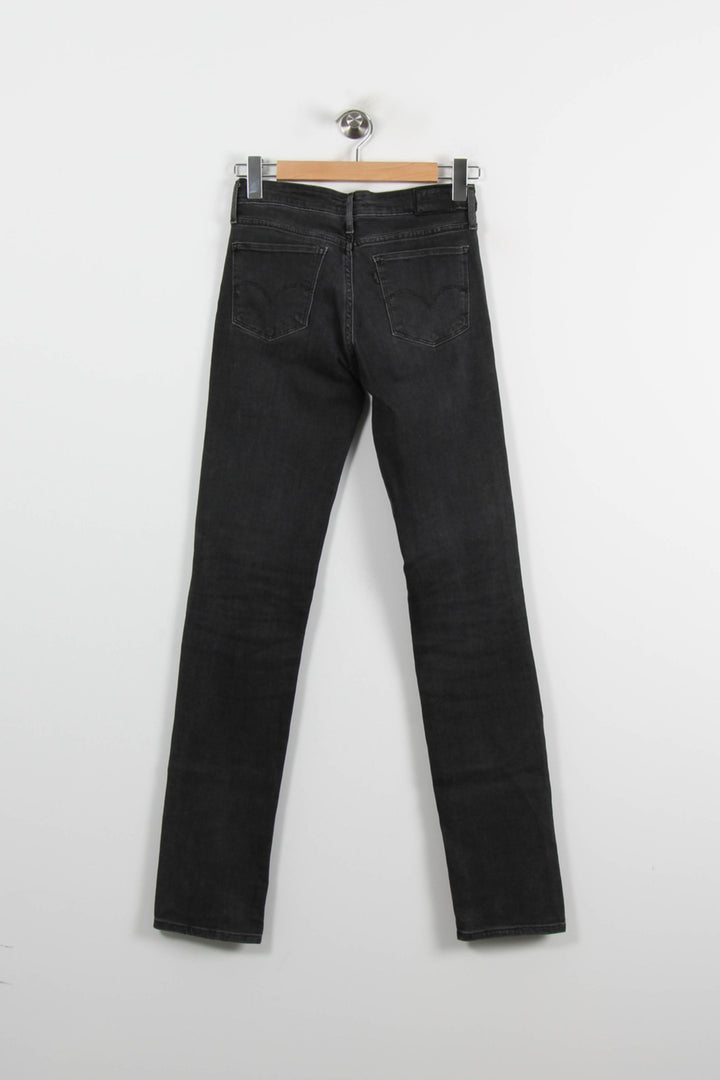 Jean Slim Gris - Taille S/36 de la marque Levi's | PARAD66176 - Vendu par Paradigme - Image 4