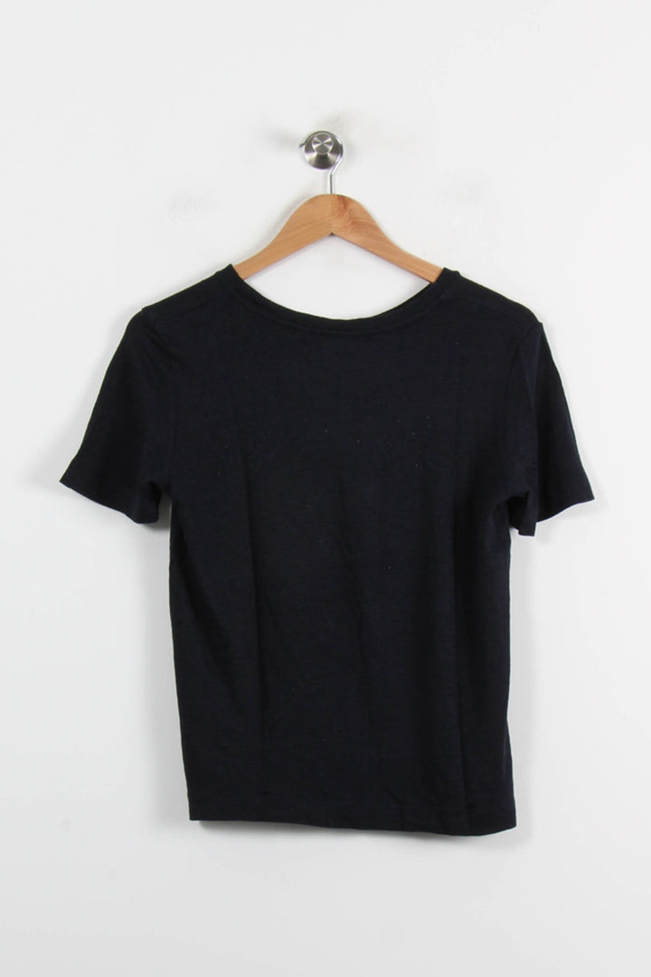 Tee-shirt Bleu - Taille M/38 de la marque Claudie Pierlot | PARAD66178 - Vendu par Paradigme - Image 4