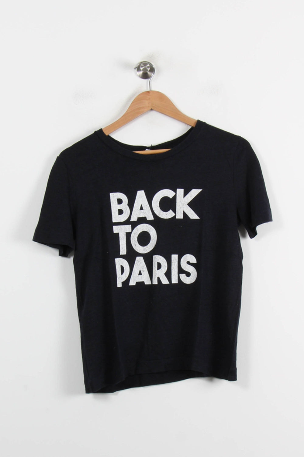 Tee-shirt Bleu - Taille M/38 de la marque Claudie Pierlot | PARAD66178 - Vendu par Paradigme - Image 2