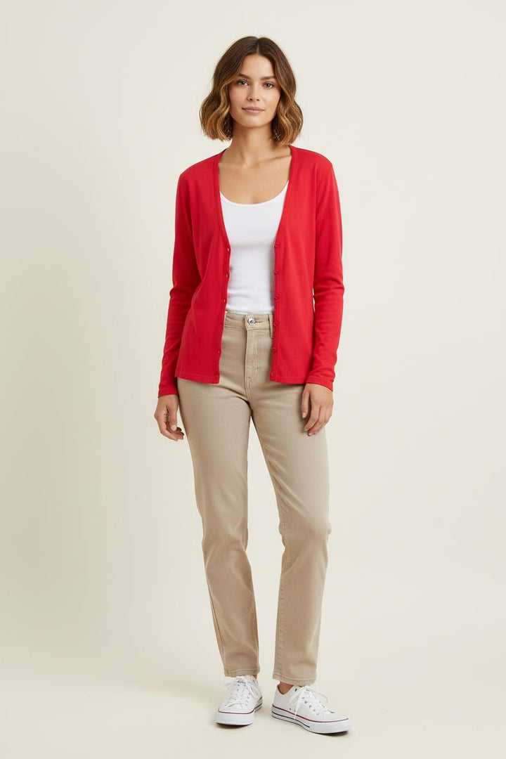 Cardigan Rose - Taille M/38 de la marque Vanessa Bruno | PARAD66182 - Vendu par Paradigme - Image 1