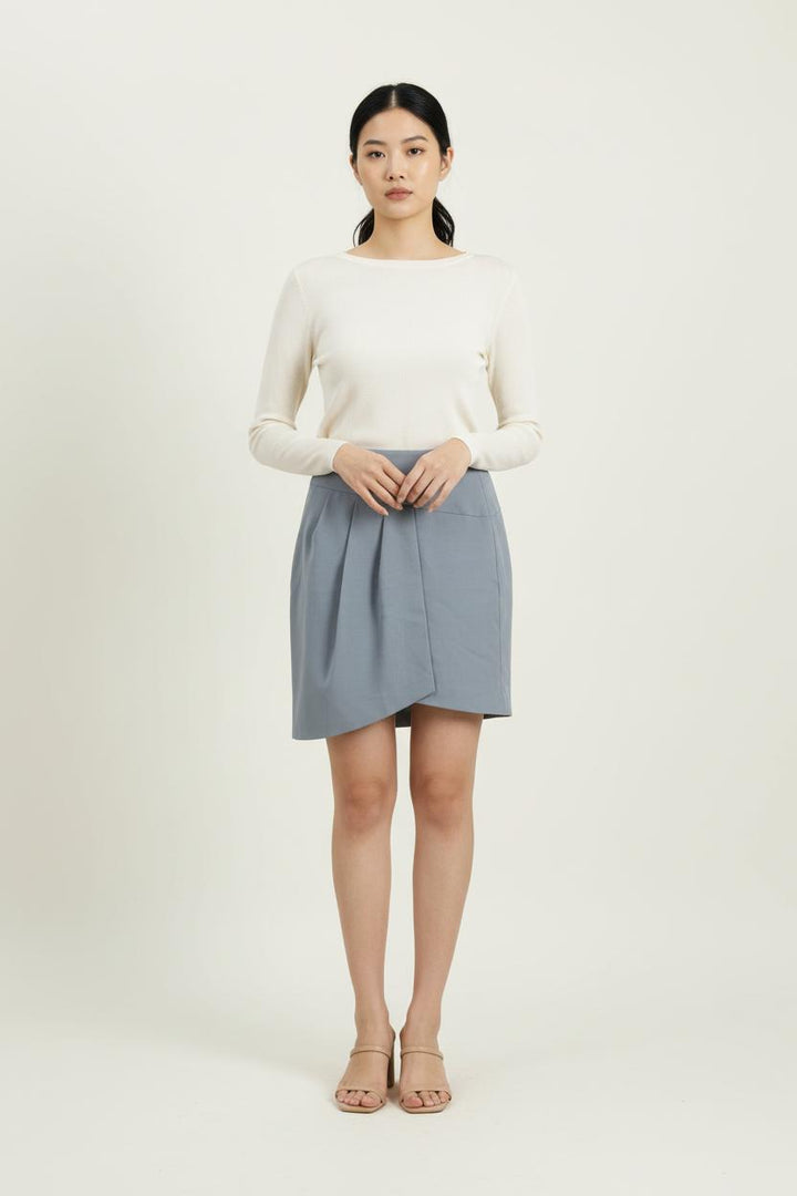 Jupe Courte Bleue - Taille S/36 de la marque IRO | PARAD66183 - Vendu par Paradigme - Image 1