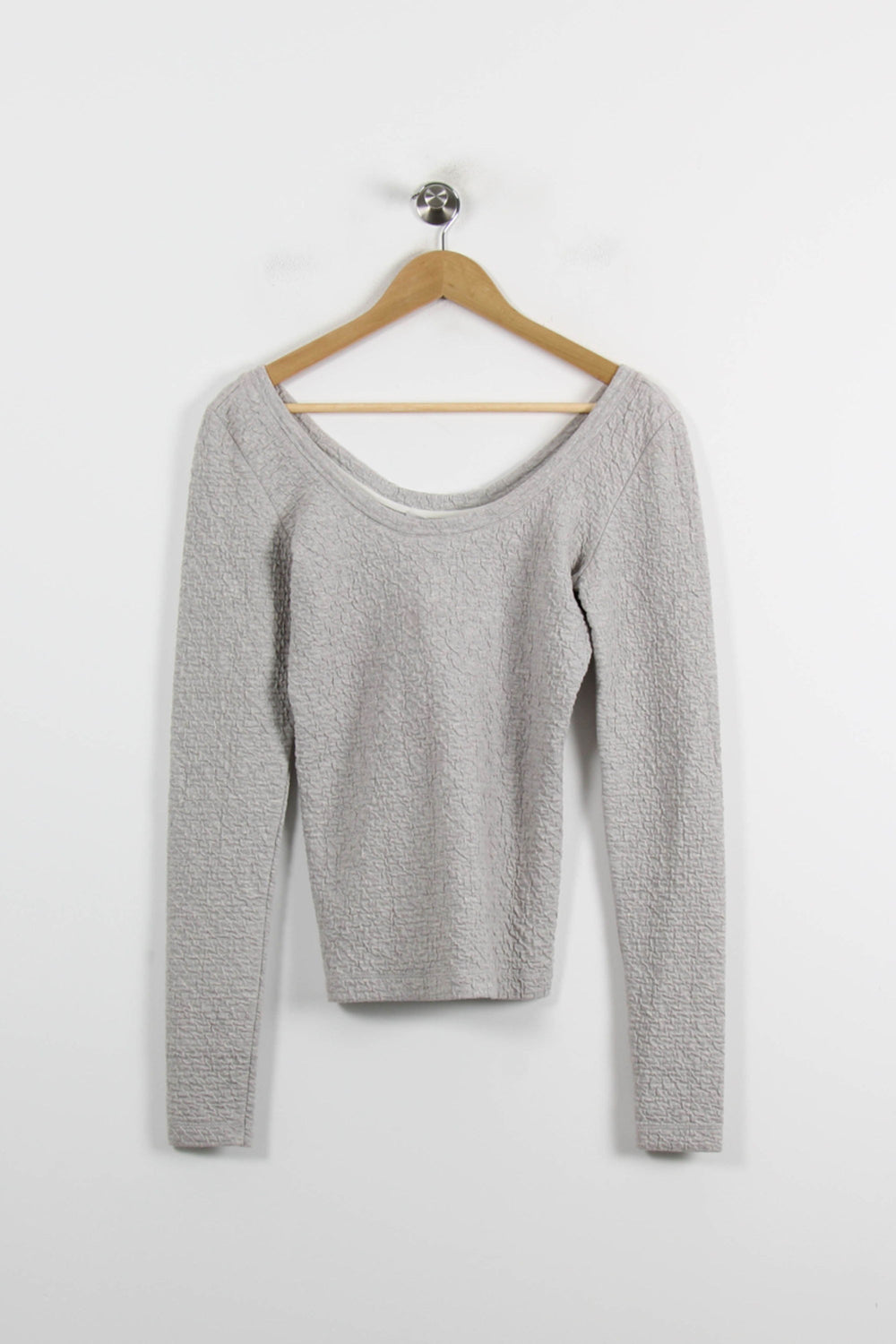 Pull Gris - Taille XS/34 de la marque Humanoid | PARAD66192 - Vendu par Paradigme - Image 2