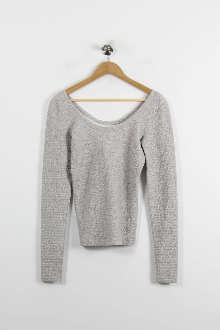 Pull Gris - Taille XS/34 de la marque Humanoid | PARAD66192 - Vendu par Paradigme - Image 2