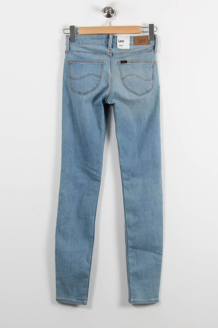 Jean Skinny Bleu - Taille S/36 de la marque Lee | PARAD66199 - Vendu par Paradigme - Image 4