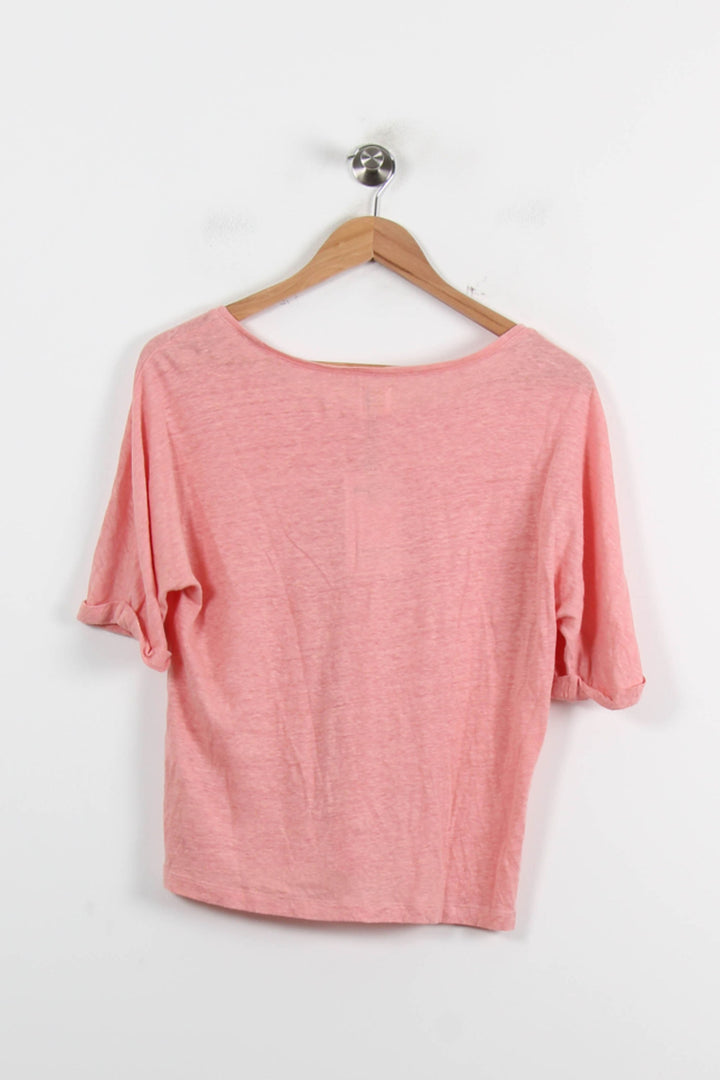 Tee-shirt Rose - Taille S/36 de la marque Des petits hauts | PARAD66201 - Vendu par Paradigme - Image 4