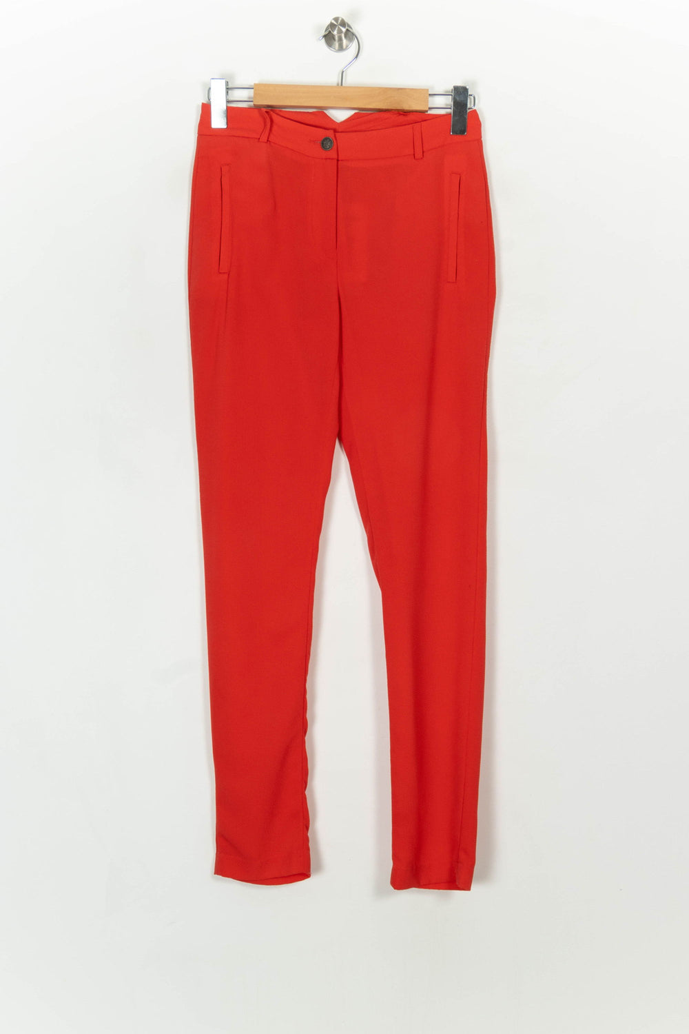 Pantalon Rouge - Taille XS/34 de la marque IKKS | PARAD66203 - Vendu par Paradigme - Image 2