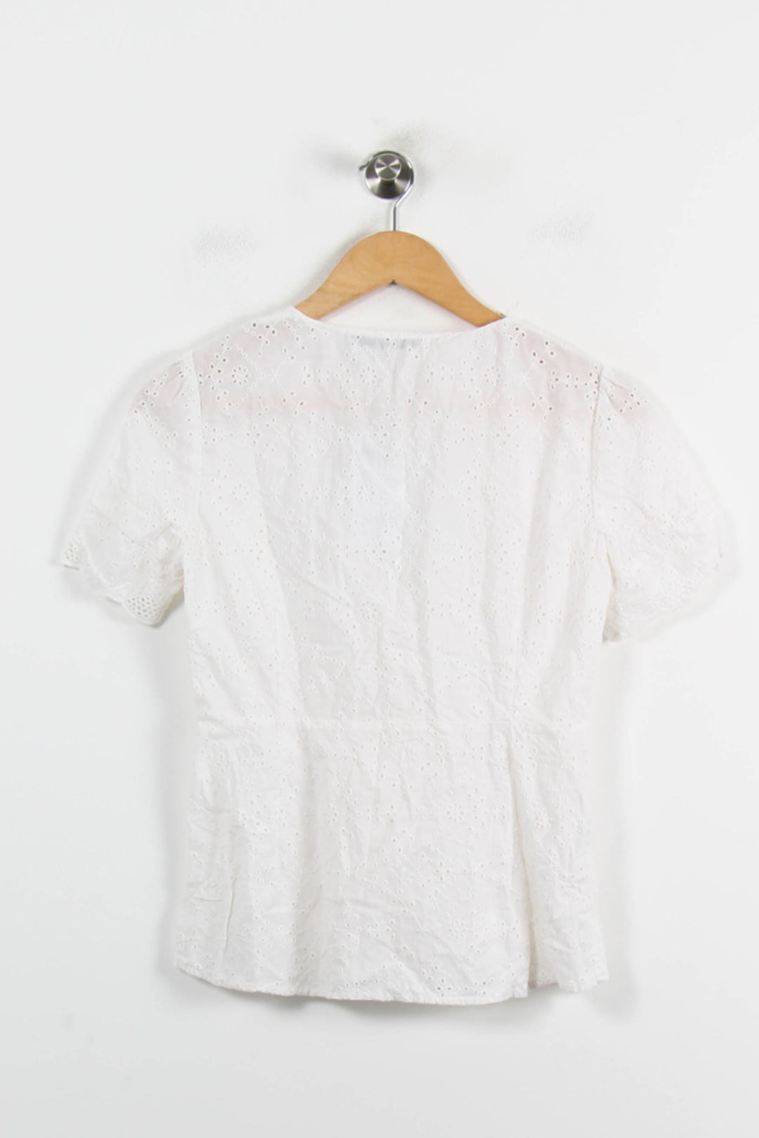 Blouse Blanche - Taille S/36 de la marque La Fée Maraboutée | PARAD66210 - Vendu par Paradigme - Image 4