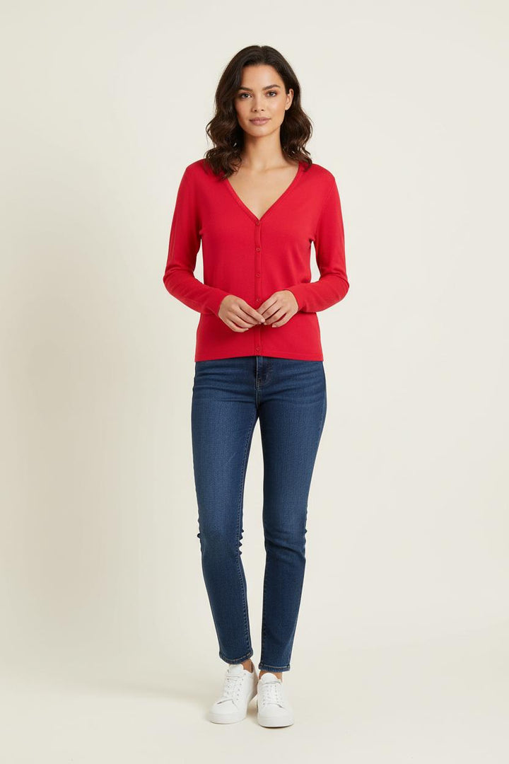 Cardigan Rose - Taille M/38 de la marque Vanessa Bruno | PARAD66224 - Vendu par Paradigme - Image 1