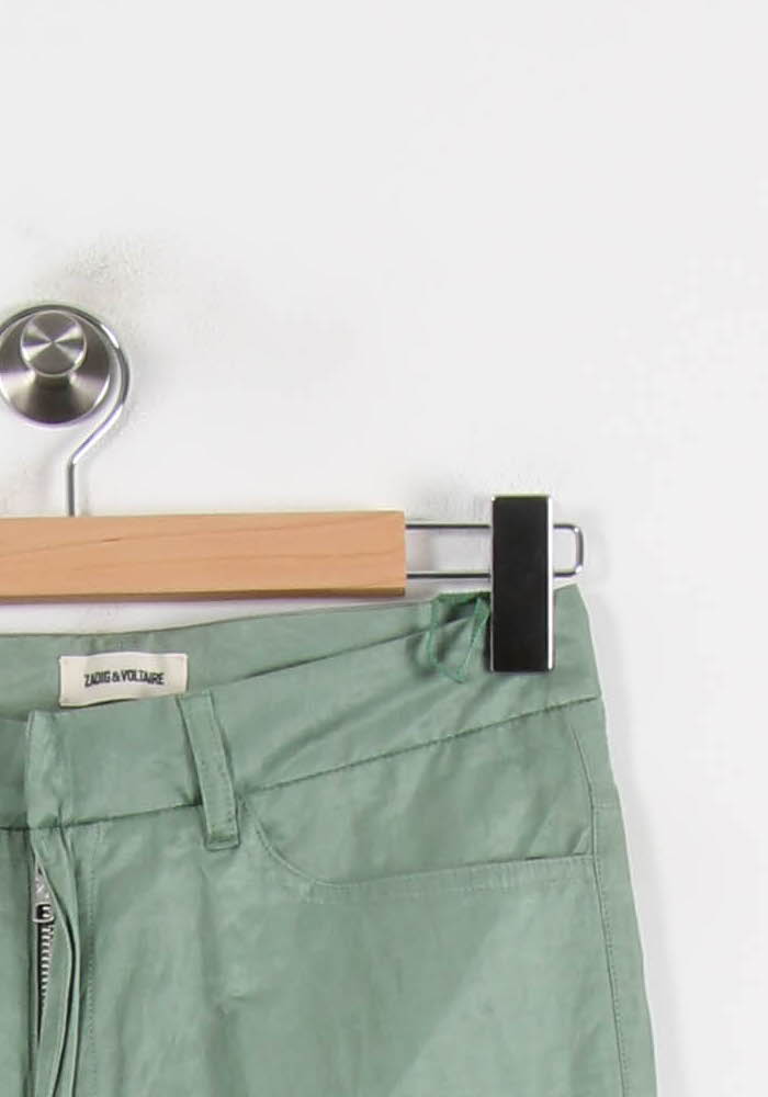 Pantalon Vert - Taille XS/34 de la marque Zadig&Voltaire | PARAD66225 - Vendu par Paradigme - Image 3