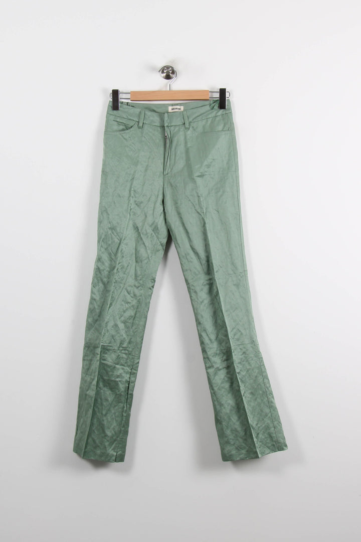 Pantalon Vert - Taille XS/34 de la marque Zadig&Voltaire | PARAD66226 - Vendu par Paradigme - Image 2