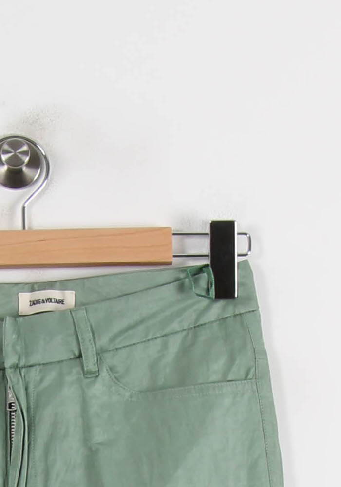 Pantalon Vert - Taille XS/34 de la marque Zadig&Voltaire | PARAD66227 - Vendu par Paradigme - Image 3