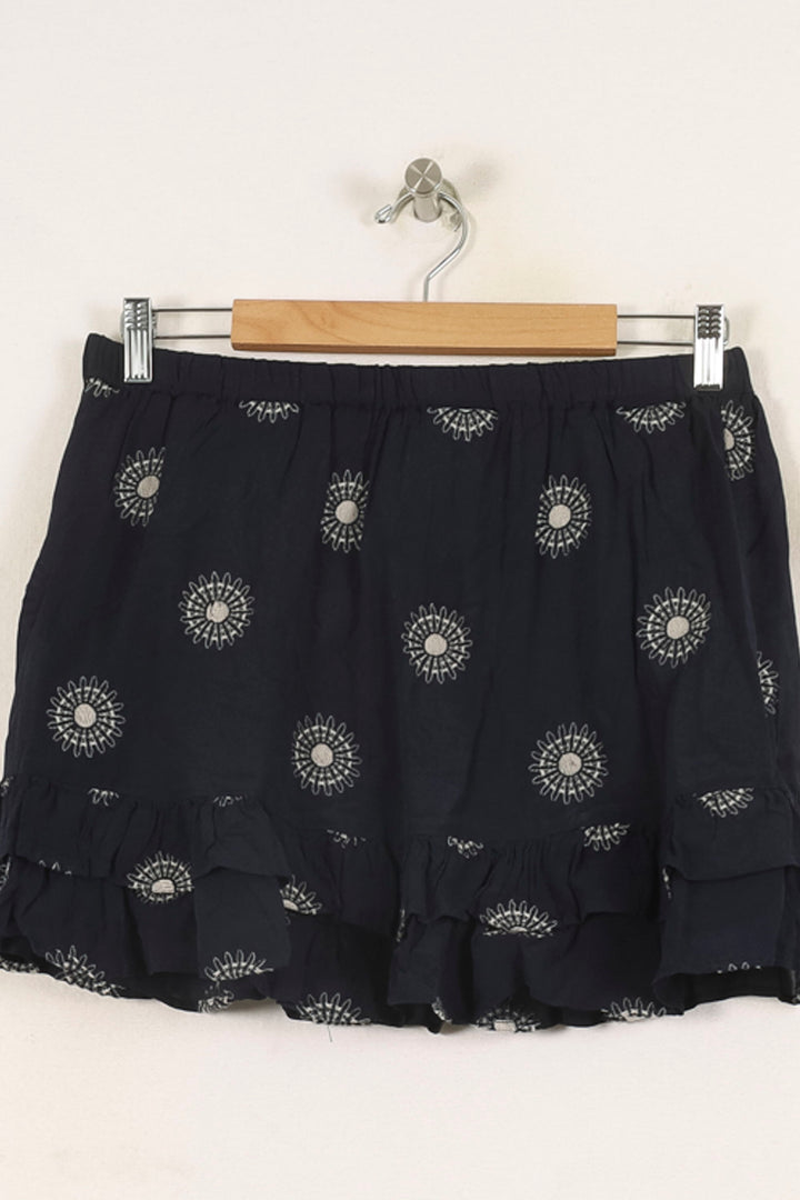 Jupe Courte Bleue - Taille M/38 de la marque Vanessa Bruno - Athé | PARAD66230 - Vendu par Paradigme - Image 2