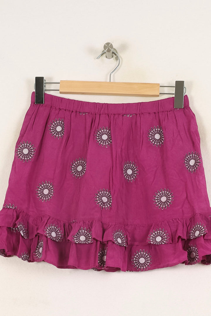 Jupe Courte Violette - Taille S/36 de la marque Vanessa Bruno - Athé | PARAD66233 - Vendu par Paradigme - Image 2